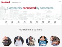 Desktop screenshot for heartlandpaymentsystems.com