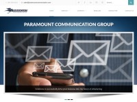 Desktop screenshot for paramountcommunication.com