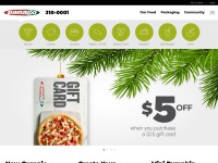 Desktop screenshot for panago.com