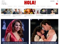 Desktop screenshot for hola.com