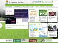 Desktop screenshot for hku.hk