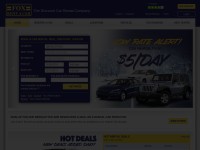 Desktop screenshot for foxrentacar.com