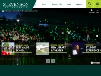 Desktop screenshot for stevenson.edu