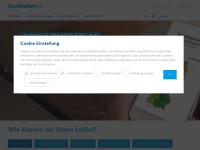 Desktop screenshot for creditreform.de