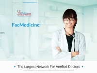 Desktop screenshot for facmedicine.com