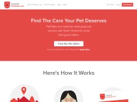 Desktop screenshot for petsitter.com