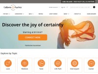 Desktop screenshot for californiapsychics.com