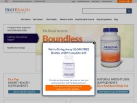 Desktop screenshot for besthealthnutritionals.com