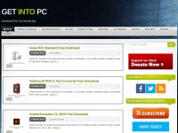 Desktop screenshot for getintopc.com