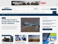 Desktop screenshot for army-technology.com