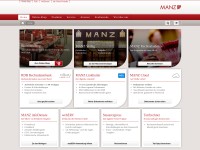 Desktop screenshot for manz.at