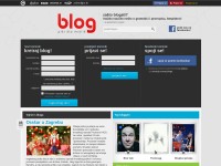 Desktop screenshot for blog.hr