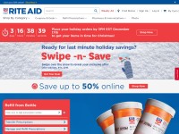 Desktop screenshot for riteaid.com