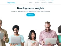 Desktop screenshot for snapsurveys.com