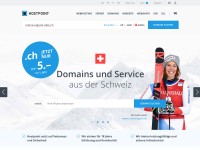 Desktop screenshot for hostpoint.ch