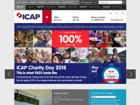 Desktop screenshot for icap.com