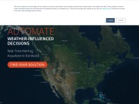 Desktop screenshot for earthnetworks.com