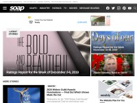 Desktop screenshot for soapoperanetwork.com