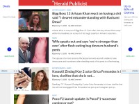 Desktop screenshot for heraldpublicist.com