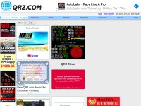 Desktop screenshot for qrz.com