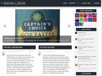 Desktop screenshot for badgerandblade.com