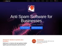 Desktop screenshot for mailcleaner.net