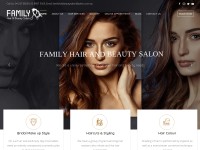 Desktop screenshot for familyhairandbeautysalon.com.au