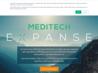 Desktop screenshot for meditech.com