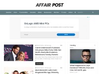 Desktop screenshot for affairpost.com