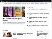 Desktop screenshot for grocerydive.com