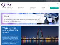 Desktop screenshot for rics.org