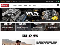 Desktop screenshot for edelbrock.com