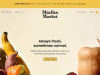 Desktop screenshot for misfitsmarket.com
