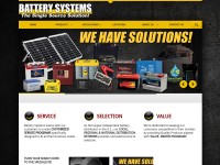 Desktop screenshot for batterysystems.net