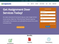 Desktop screenshot for assignmentfy.com