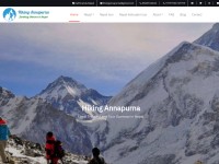Desktop screenshot for hikingannapurna.com