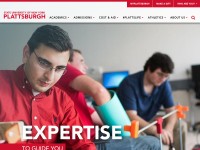 Desktop screenshot for plattsburgh.edu