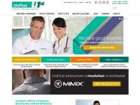 Desktop screenshot for unifirst.com