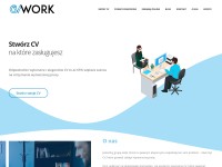 Desktop screenshot for cvwork.pl