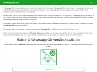 Desktop screenshot for whatsappgb.pro