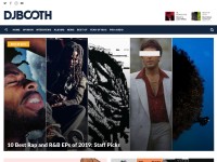 Desktop screenshot for djbooth.net