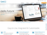 Desktop screenshot for curemd.com