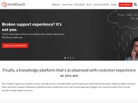 Desktop screenshot for mindtouch.com