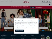 Desktop screenshot for soliver.de