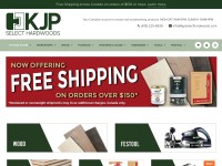 Desktop screenshot for kjpselecthardwoods.com