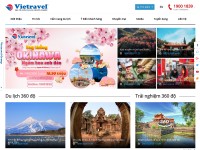 Desktop screenshot for vietravel.com