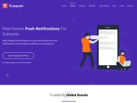 Desktop screenshot for truepush.com