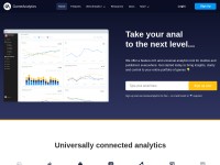 Desktop screenshot for gameanalytics.com