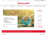 Desktop screenshot for sciencespo.fr