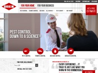 Desktop screenshot for orkin.com